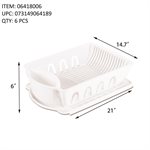 STERILITE GRAND EGOUTTOIRE A VAISSELLE BLANC