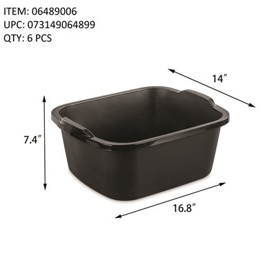 STERILITE 17 L DISHPAN BLACK