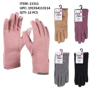 WOMEN'S GLOVES 2 FINGER TOUCH SCREEN