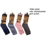 1PR THERMAL WOOL SOCKS SOLID ASST.