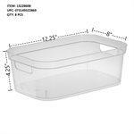 STERILITE SMALL STORAGE BIN CLEAR