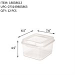 STERILITE FLIP TOP- CLEAR