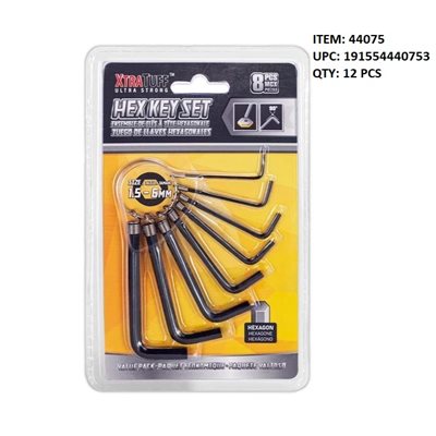 XTRATUFF HEX KEY SET