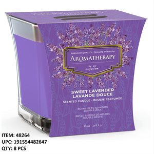 10OZ SCENTED CANDLE SWEET LAVENDER