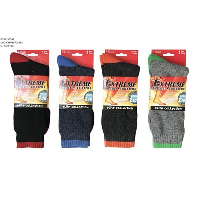 MEN 1PR THERMAL FASHION COLOURS