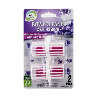 Air Fusion Bowl Cleaner & Freshener Hanger 2PK Lavender